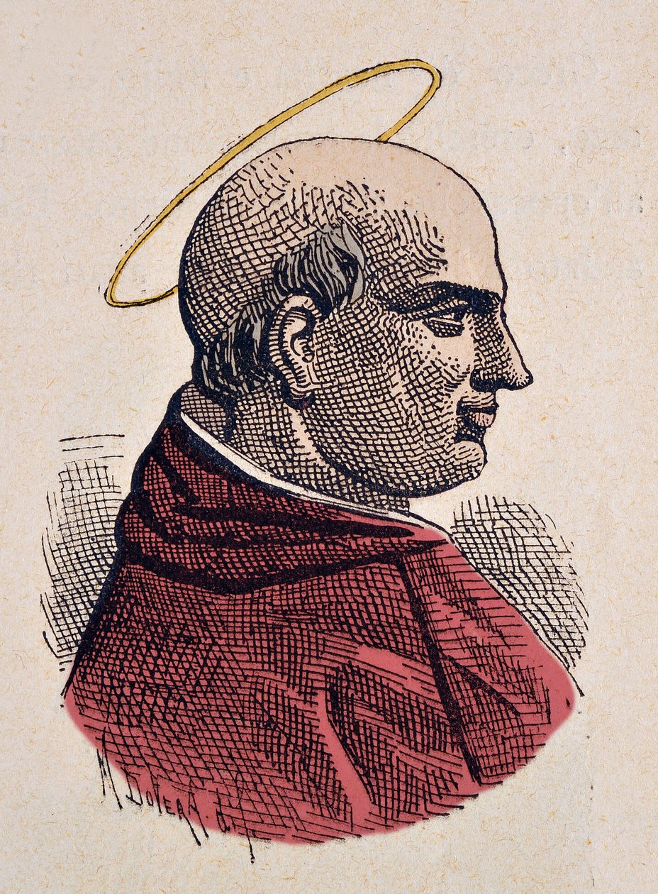 教皇马塞尔·艾尔（Marcellus 或 Marcello I）的肖像（308-309） 作者 意大利学校