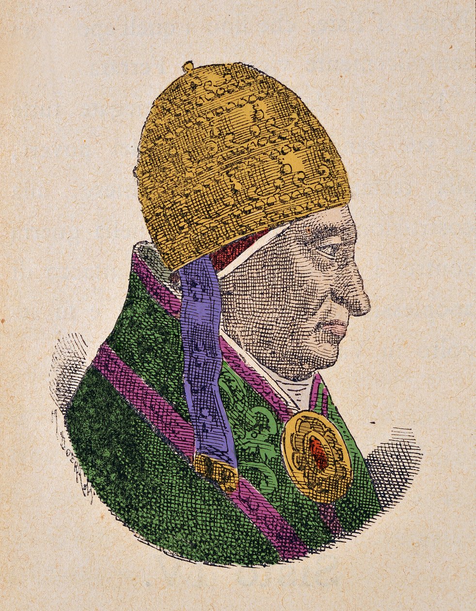 教皇 Sixte IV 的肖像（Sixtus、Sisto 或 Xystus 或 Francesco della Rovere）（1471-1484） 作者 意大利学校