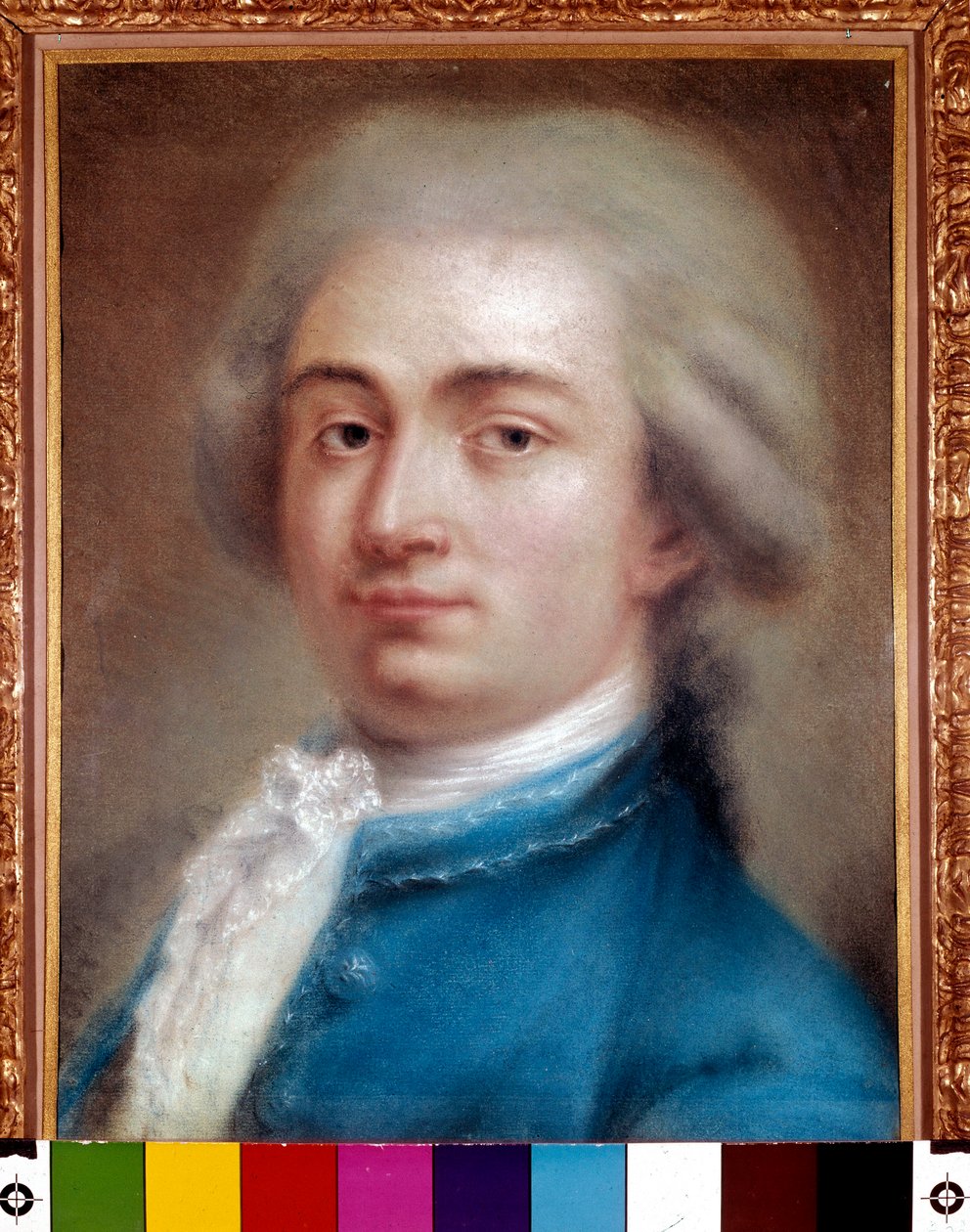 作者Carlo Goldoni的肖像 作者 意大利学校