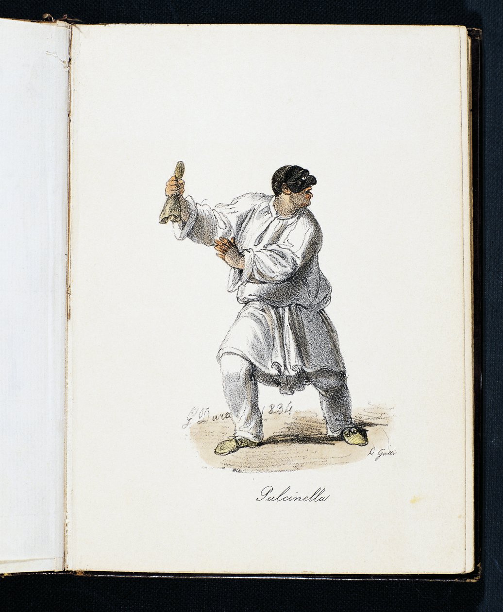 Pulcinella，Commedia dell