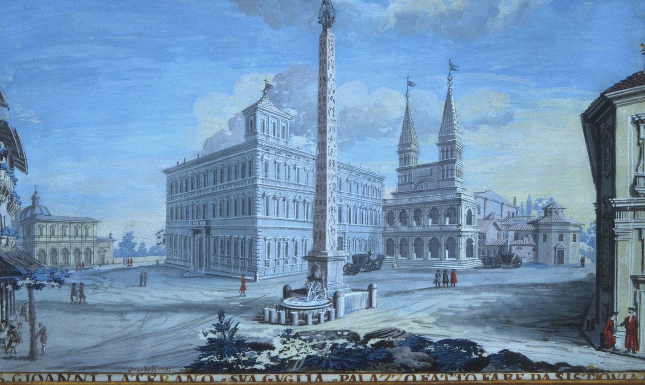 San Giovanni在Laterano 作者 意大利学校