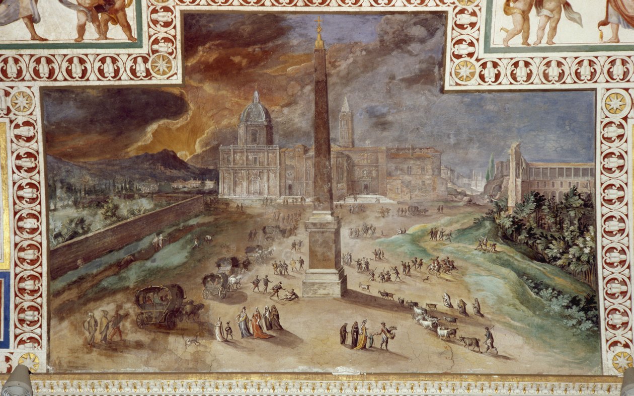Santa Maria Maggiore，罗马 作者 意大利学校
