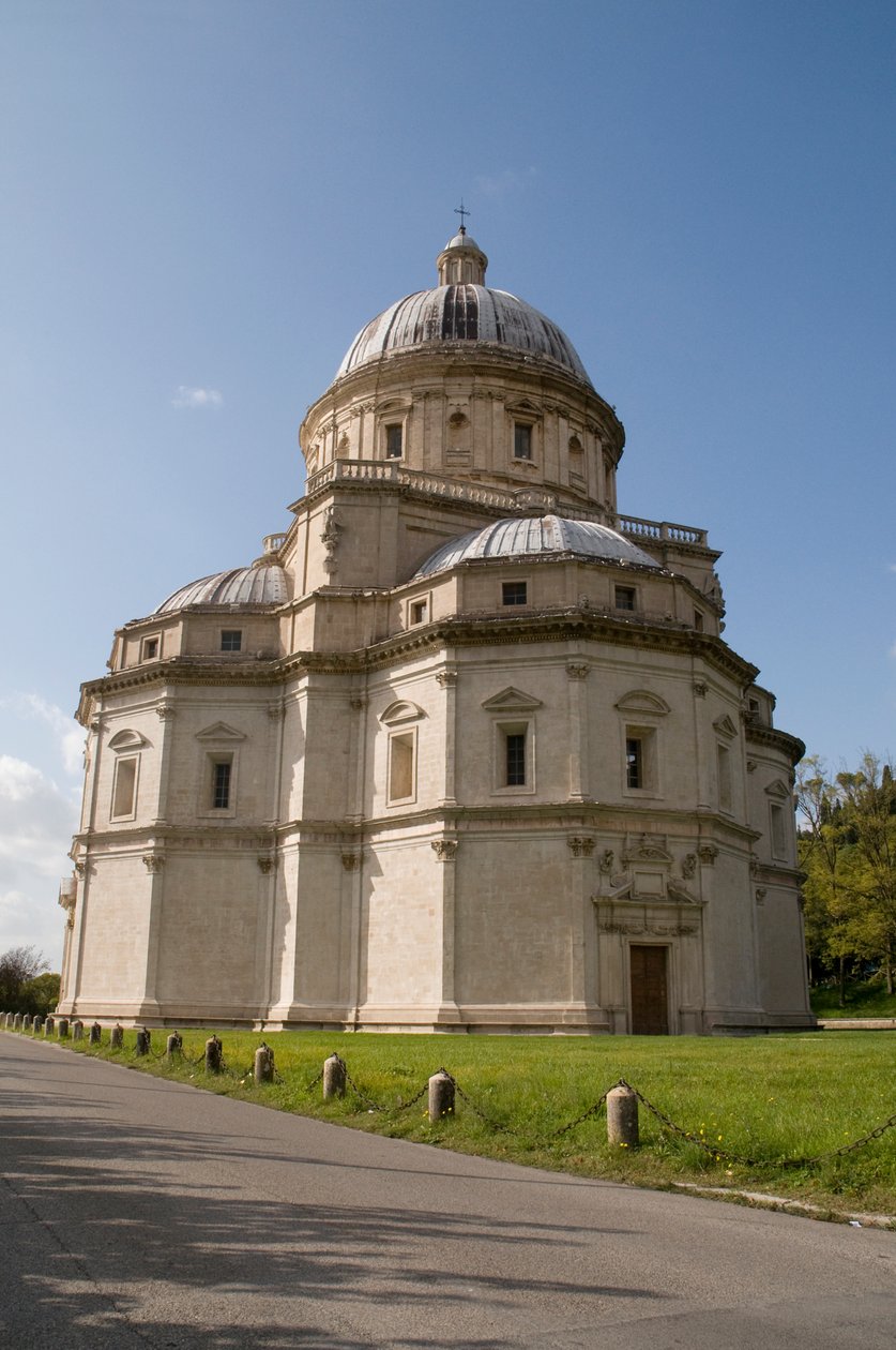 Santa Maria della Consolazione，托迪，翁布里亚，意大利 作者 意大利学校