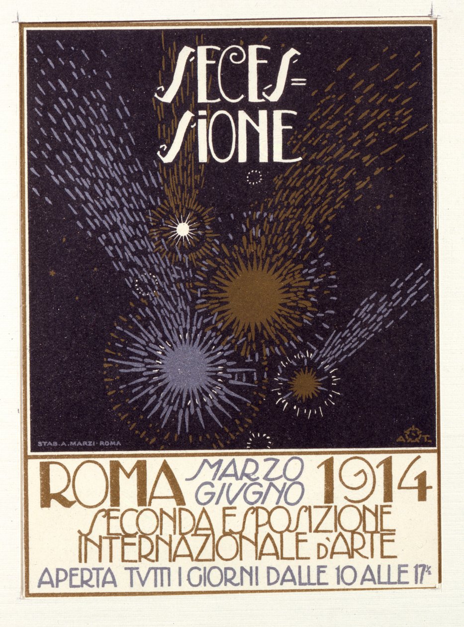 Secessione"，第二届国际艺术展 作者 意大利学校