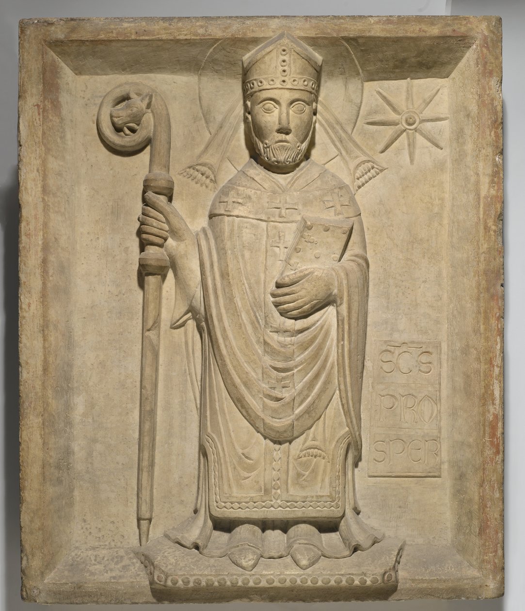 St. Prosper，c.1200-25（大理石） 作者 意大利学校