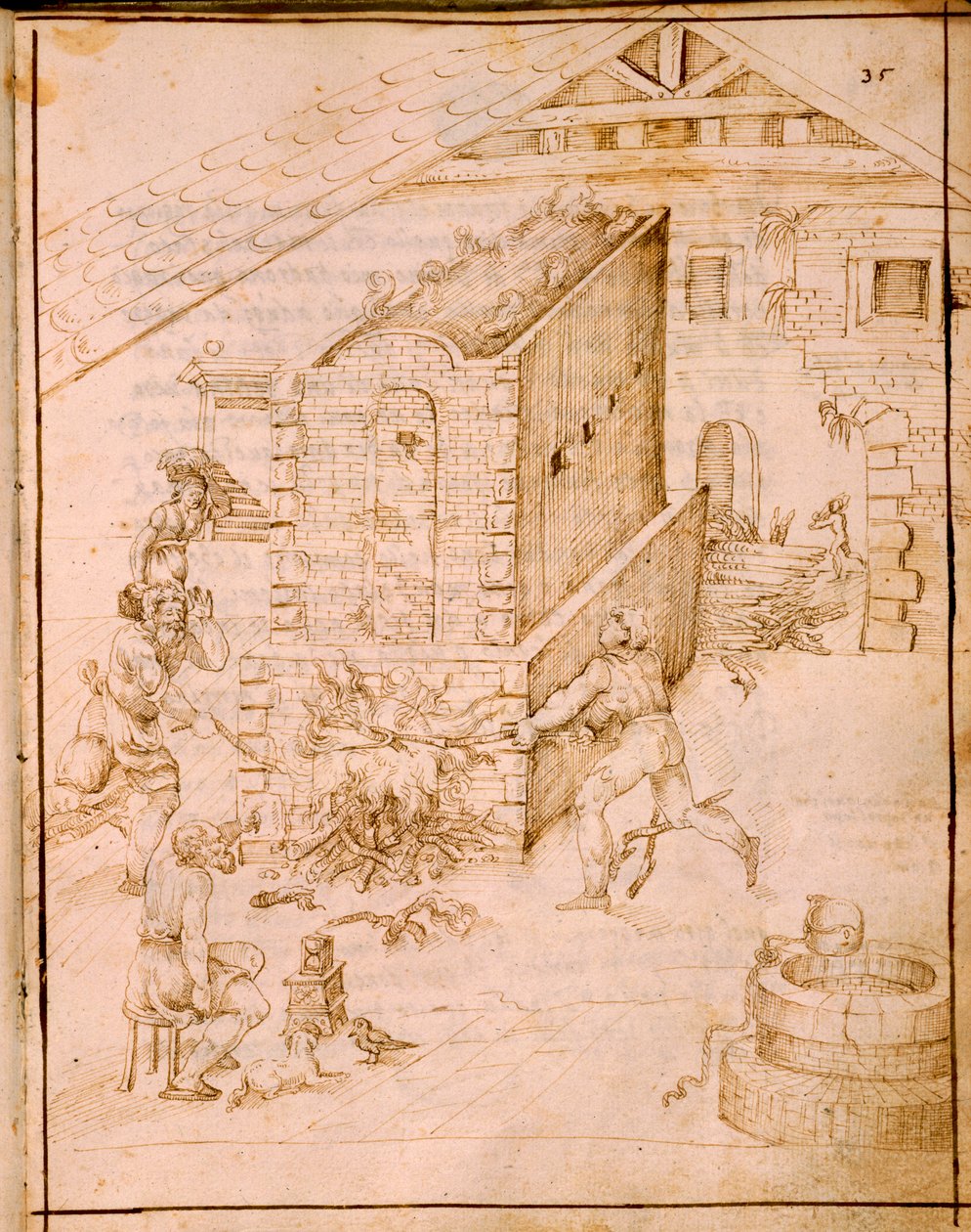 古代船舶制造艺术，1589年 作者 意大利学校