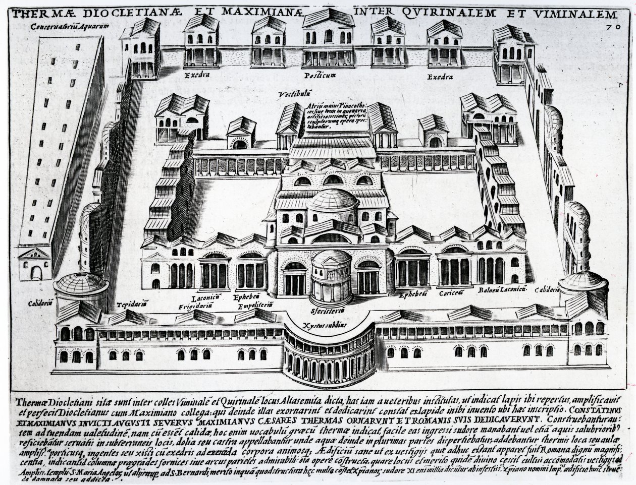 Thermae Diocletianae 作者 意大利学校