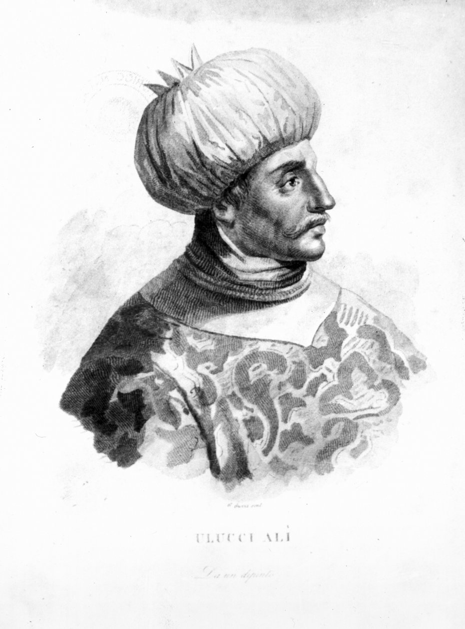 Ulucci Ali（d.1587）土耳其海盗 作者 意大利学校
