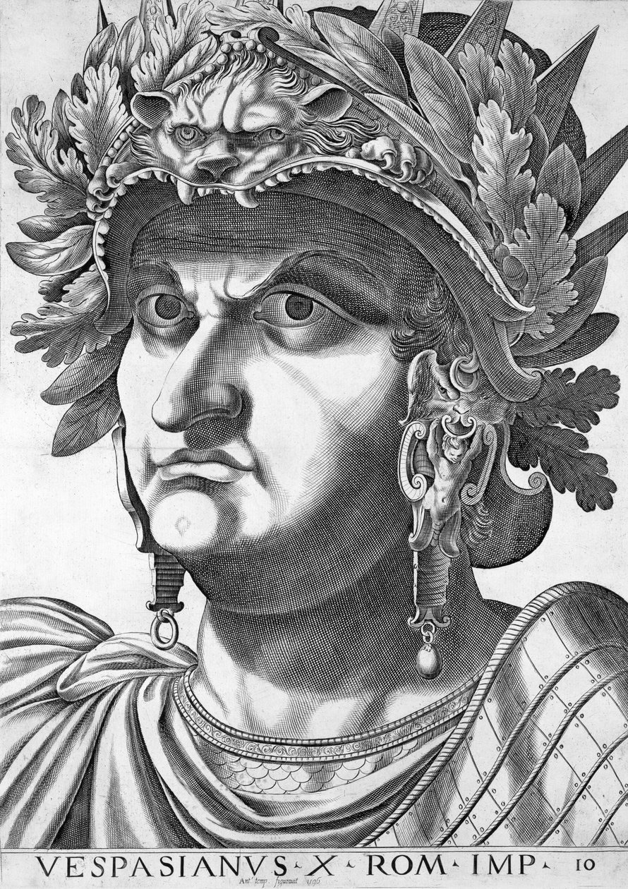 Vespasian（公元9-79），1596 作者 意大利学校