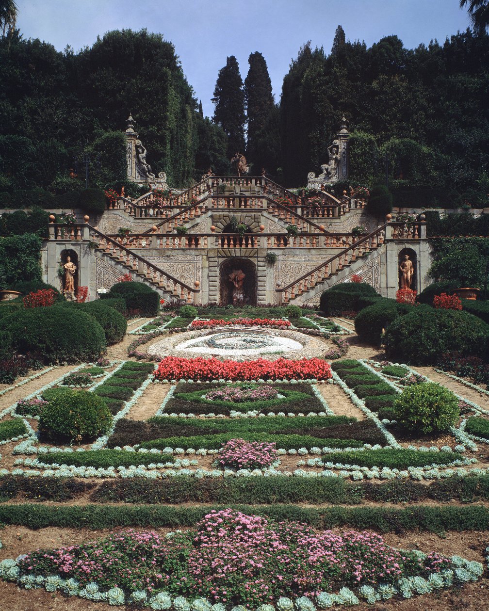 View of gardens 作者 意大利学校
