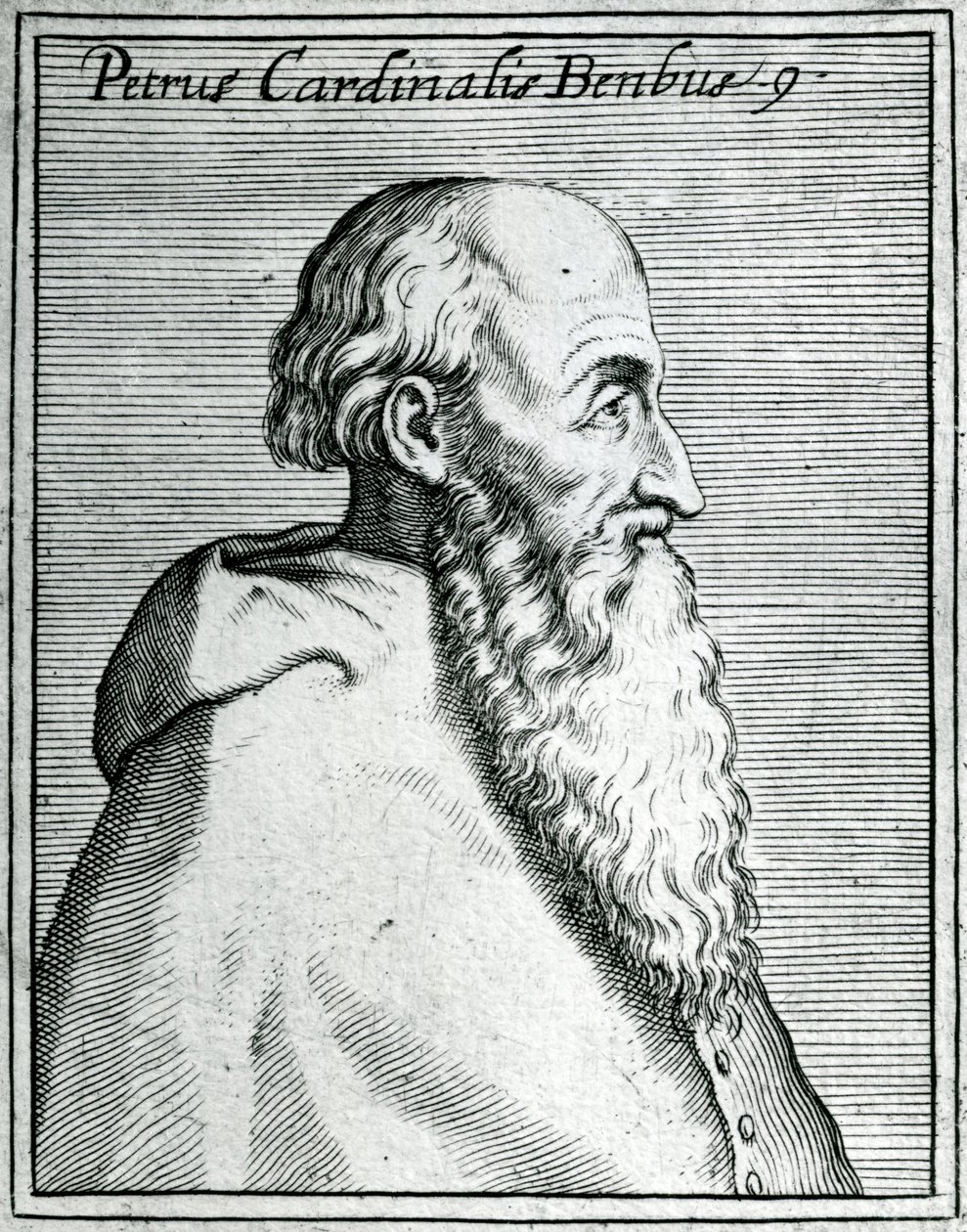 Pietro Bembo的肖像（1470-1547） 作者 意大利学校意大利学校