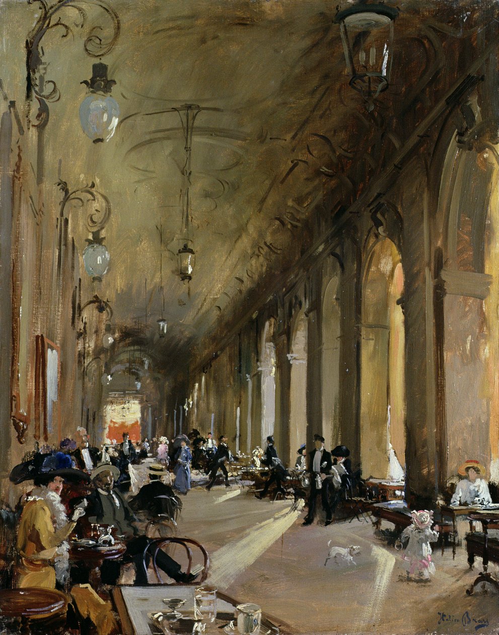 Cafe Florian，威尼斯 作者 Italico黄铜