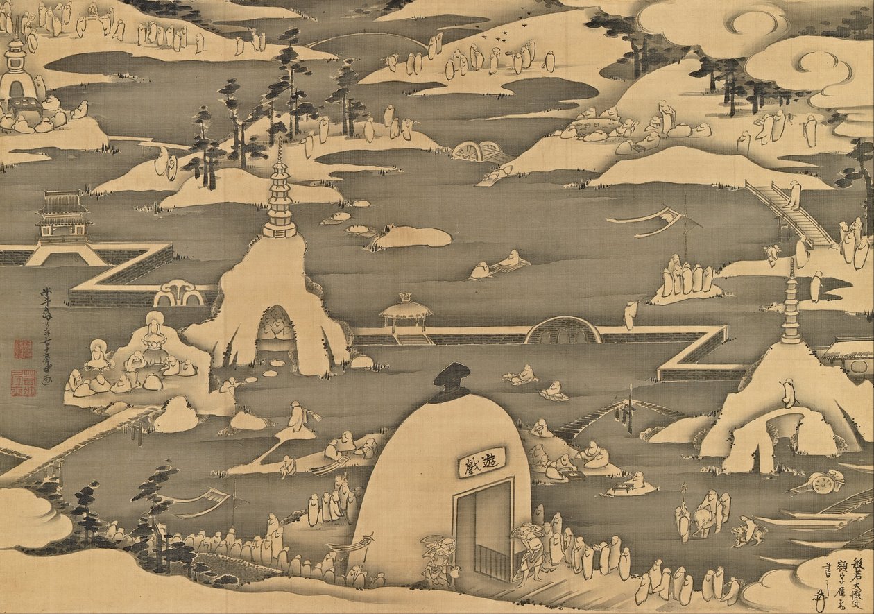 五百罗汉 作者 伊藤雅作