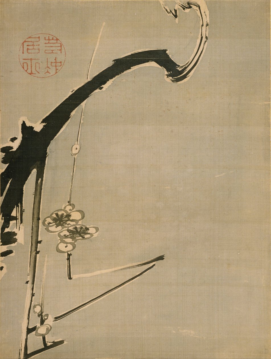 来自Seiranen绘画专辑的梅花 作者 伊藤雅作