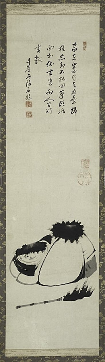 Kanzan 和 Jittoku。 作者 伊藤雅作
