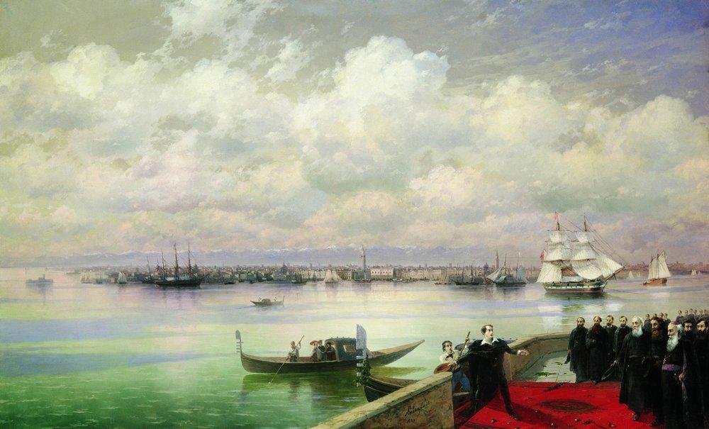 San Lazzaro degli Armeni 作者 伊万·康斯坦丁诺维奇·艾瓦佐夫斯基