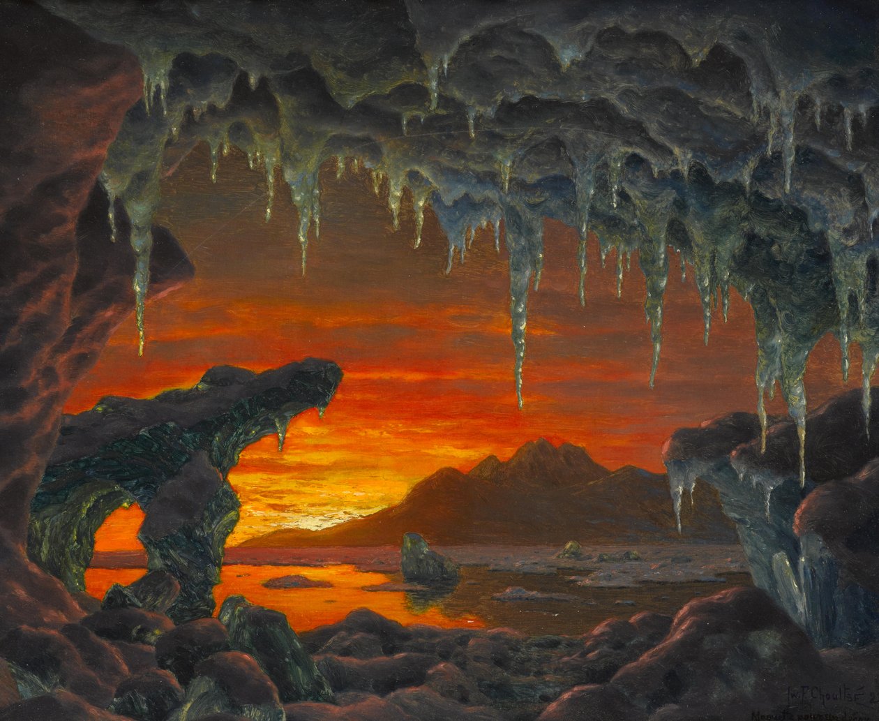 北极洞穴装饰模型 作者 伊凡（Ivan Fedorovich Choultse）