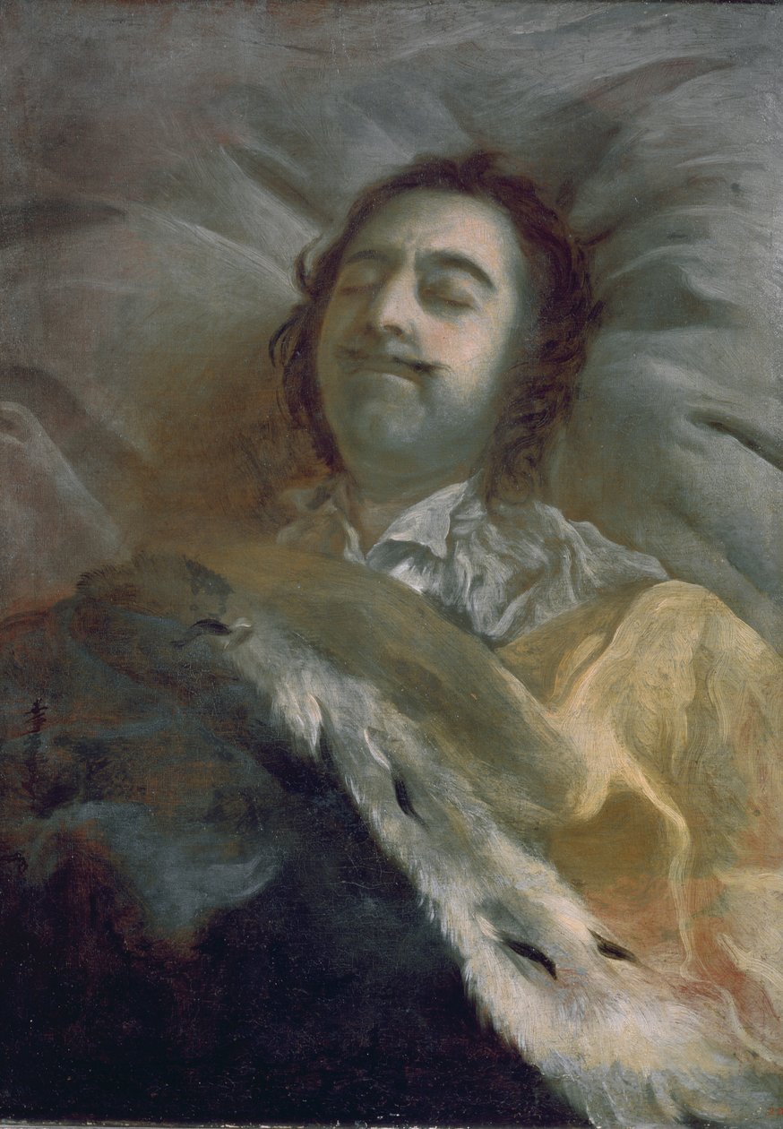 彼得一世（1672年至1725年）1725年他的死神大帝 作者 伊万·尼基蒂奇·尼基丁