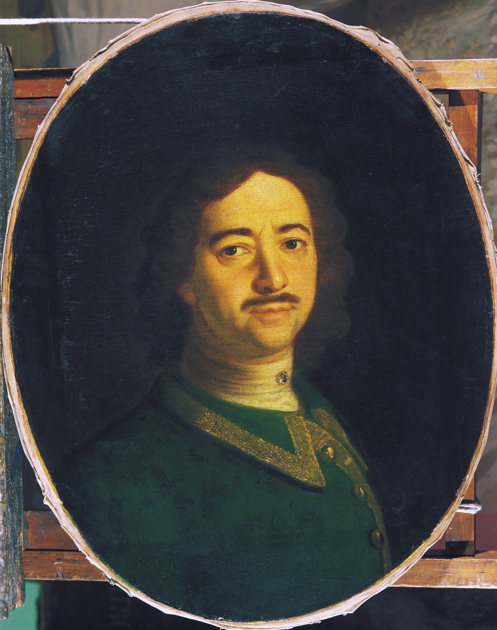 彼得大帝的肖像（1672-1725） 作者 伊万·尼基蒂奇·尼基丁