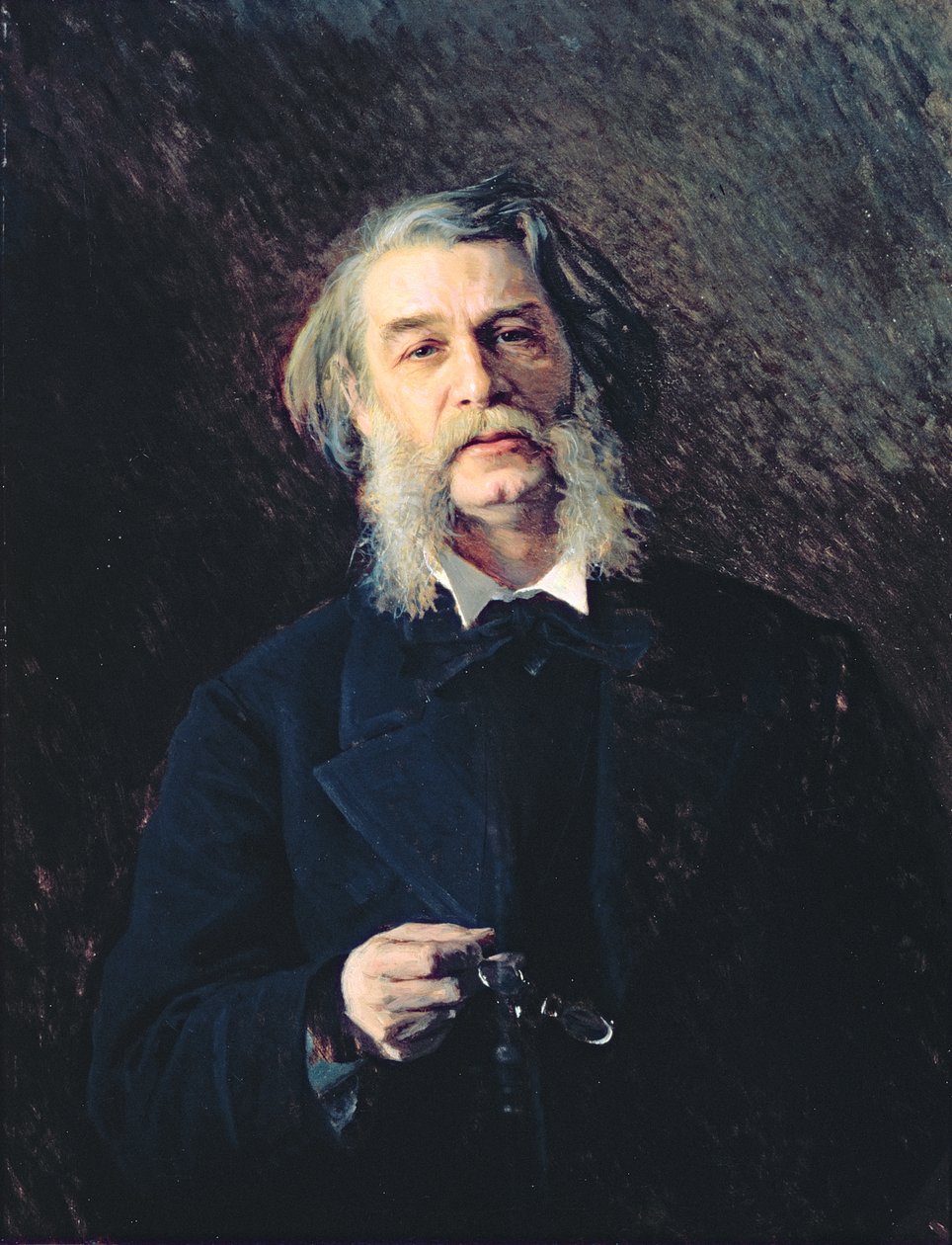 Dmitri Vasilievich Grigorovich（1822-99）的肖像，1876年 作者 伊万·尼古拉耶维奇·克拉姆斯科伊