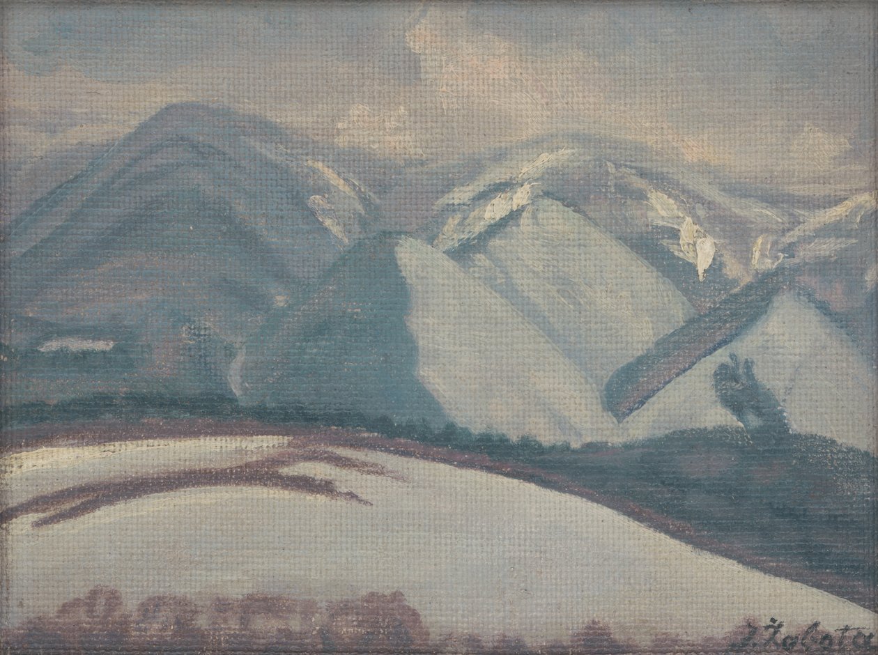 Snowy gorenSlovencina：Zasnezene horyn 作者 伊万·扎博塔（Ivan Zabota）