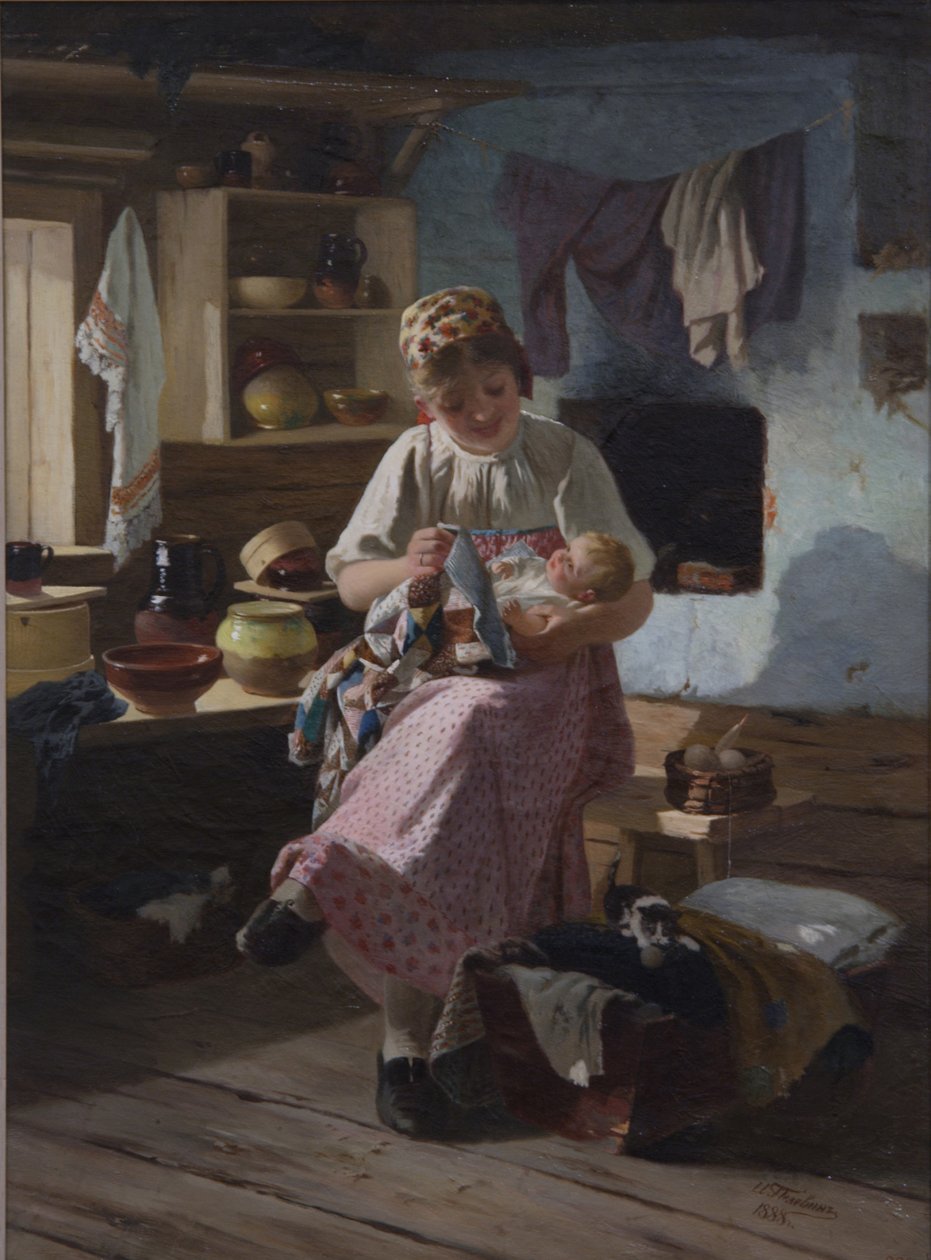Firstling, 1888 作者 伊万·安德烈耶维奇·佩列文