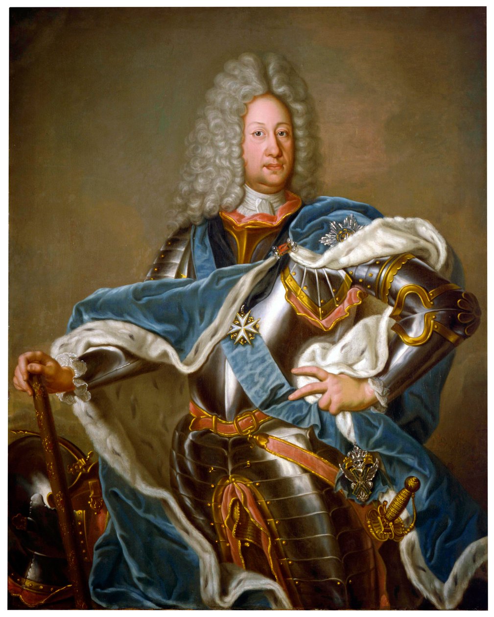 Boris Sheremetev伯爵的肖像》，1760年 作者 伊万·阿尔古诺夫