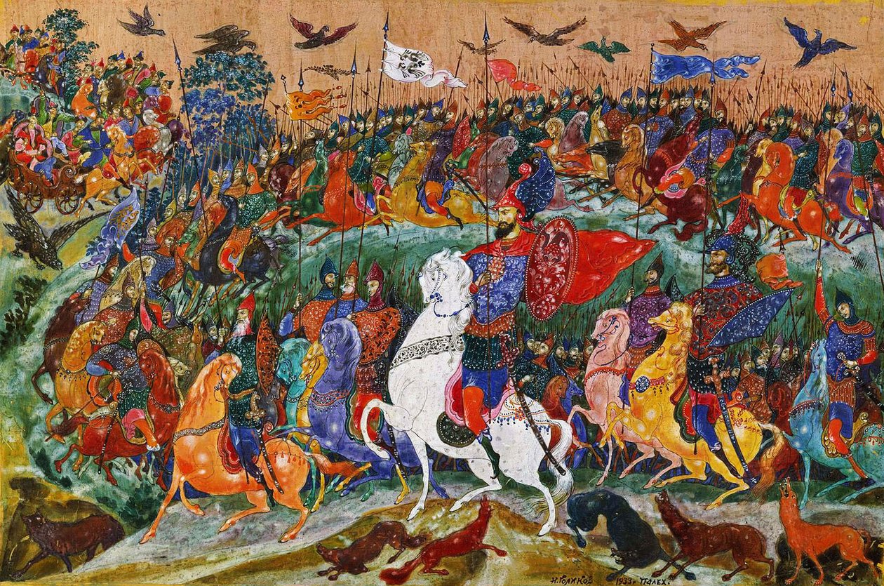 伊戈尔的运动，1932-1933。   作者 伊万·伊万诺维奇·戈利科夫