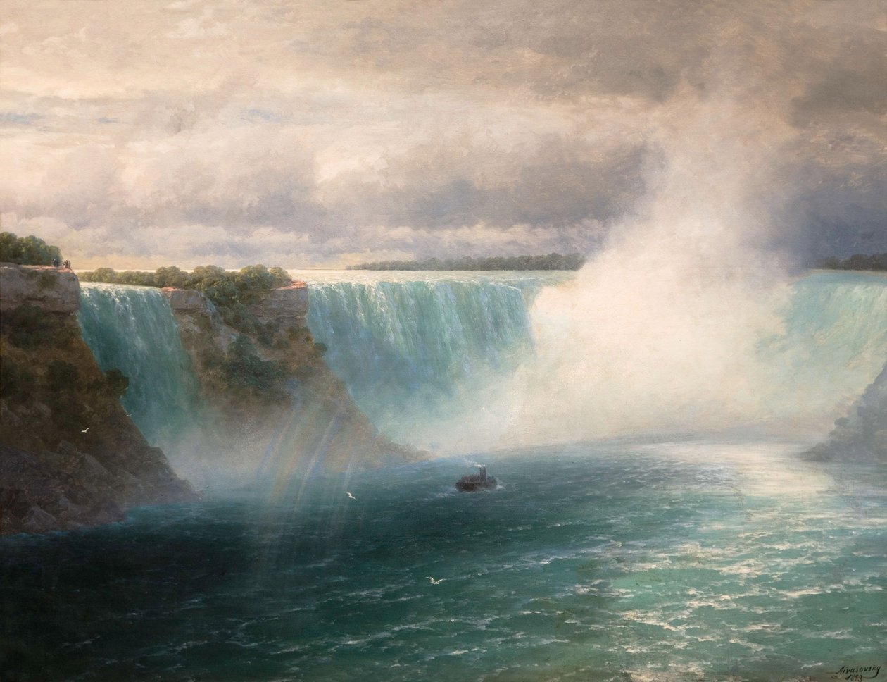 尼亚加拉大瀑布 Par Aivazovsky, Ivan Konstantinovich (1817-1900) 作者 伊万·康斯坦丁诺维奇·艾瓦佐夫斯基