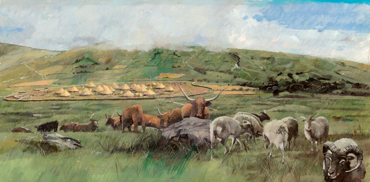 格里姆斯庞德，青铜时代，c1990-2010 作者 伊万·拉普