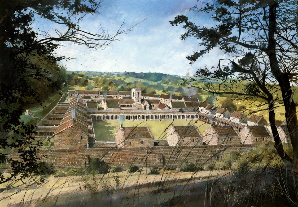 格雷斯山修道院，约16世纪，约1990-2010年 作者 伊万·拉普