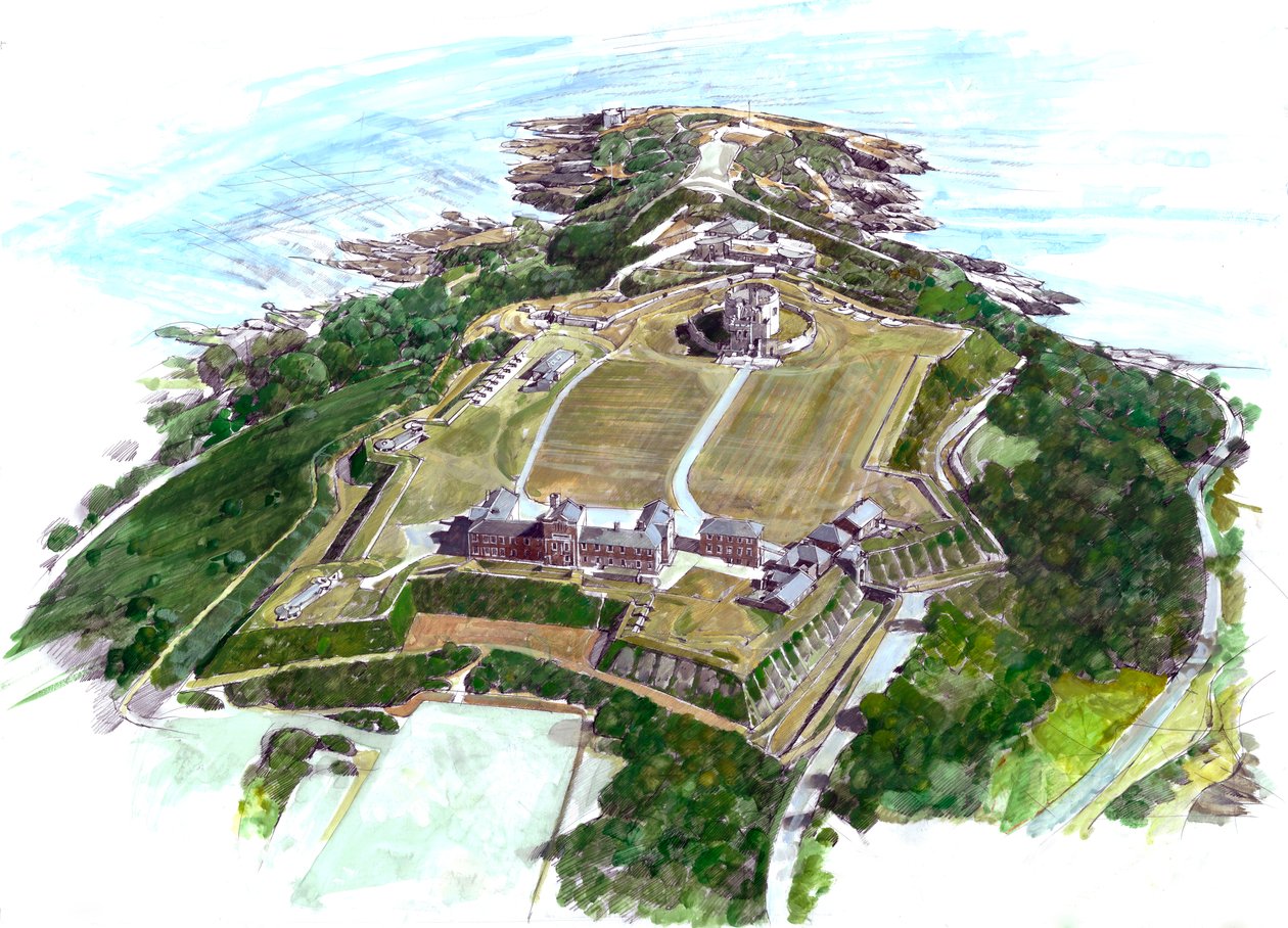 彭丹尼斯城堡，c2010 作者 伊万·拉普