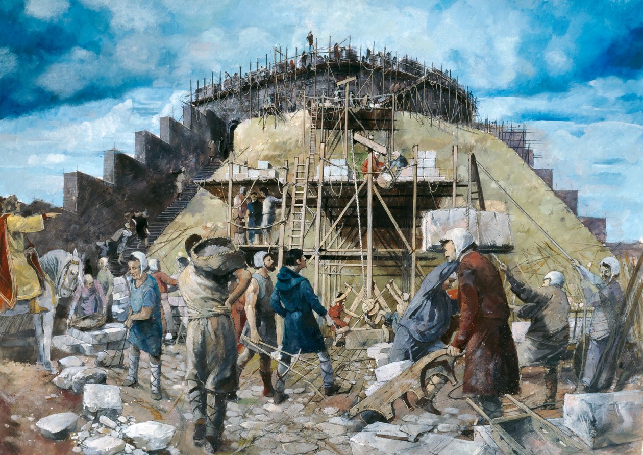 托特尼斯城堡，14世纪，1990-2010 作者 伊万·拉普