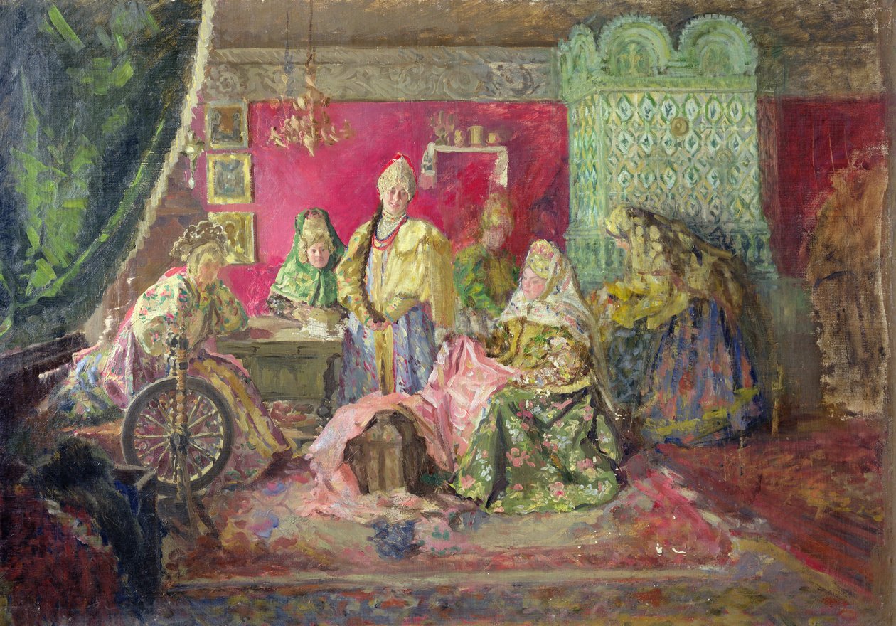 在Boyar House 作者 伊万·塞米诺诺维奇·库里科夫（Ivan Semyonovich Kulikov）