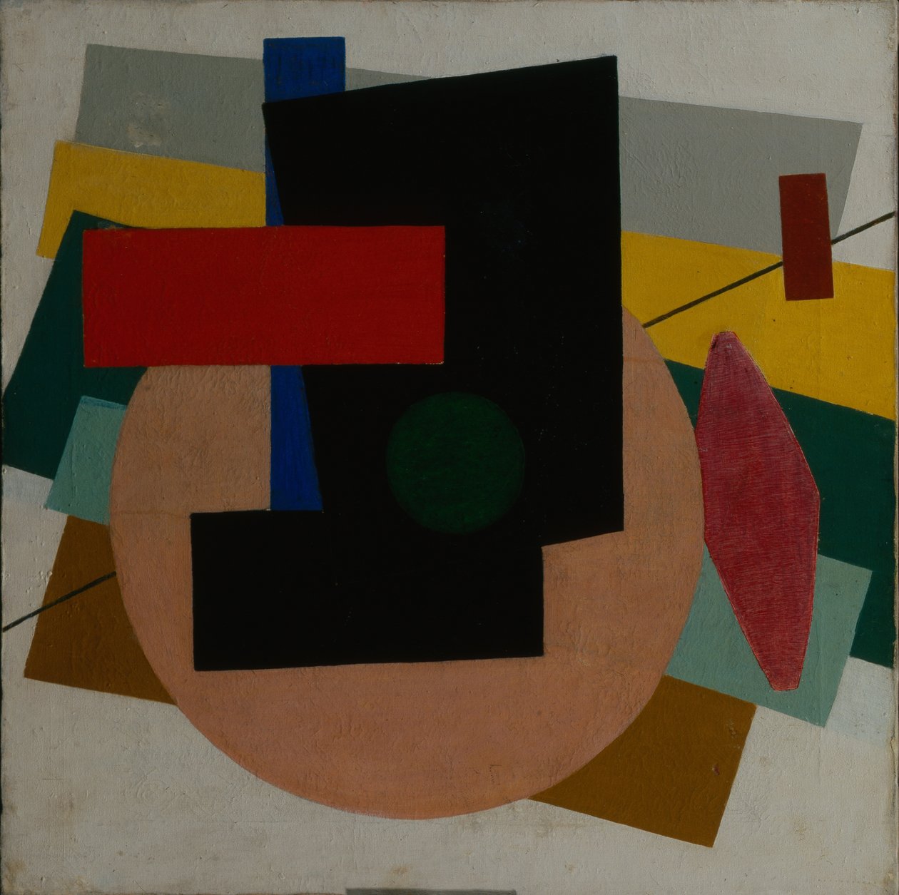 至上主义者的作品，1916年 作者 伊万·瓦西里耶维奇·克留