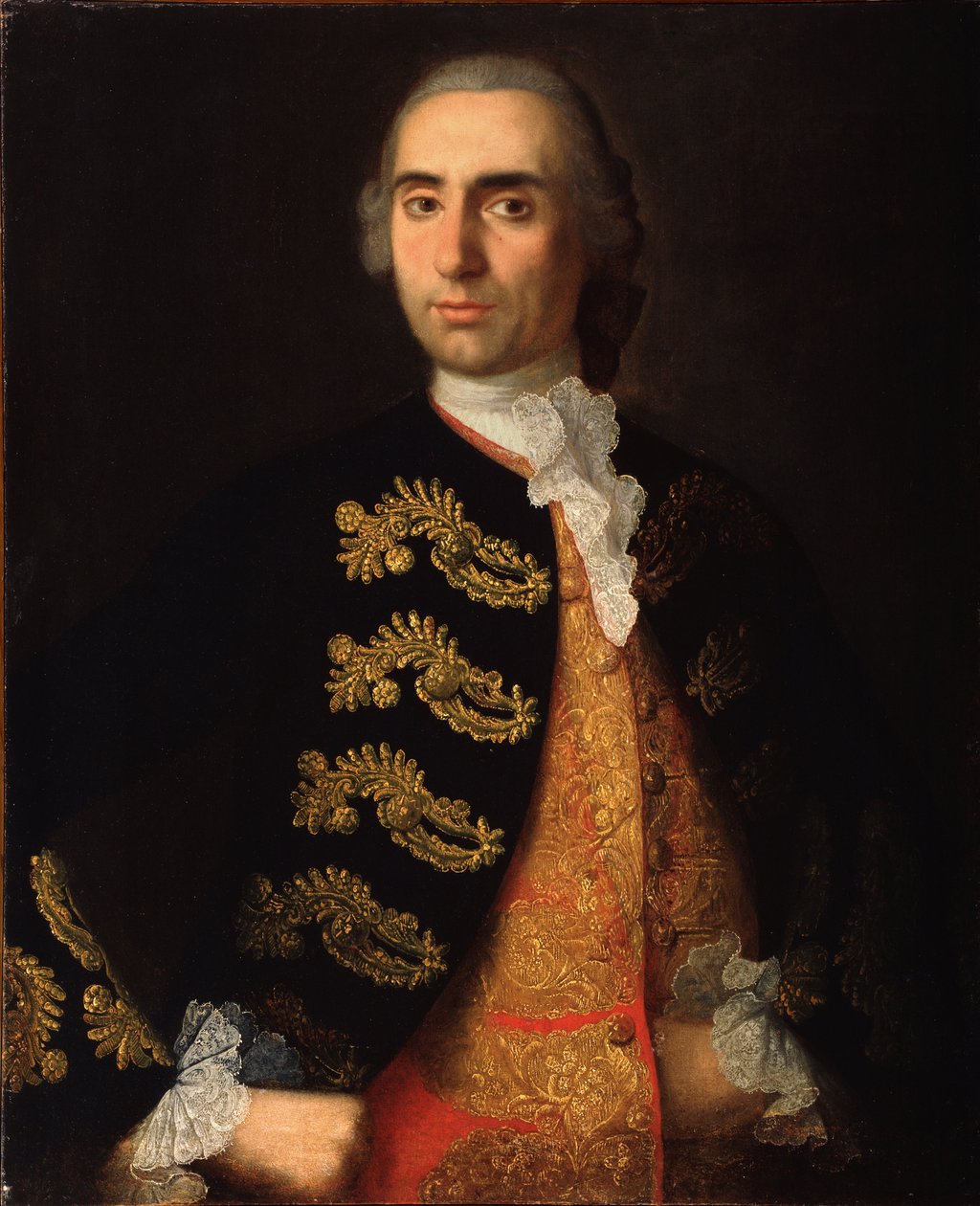 伊凡·科萨列夫（Ivan Kotsarev）肖像，1757-1759年 作者 伊万·雅科夫列维奇·维什尼亚科夫