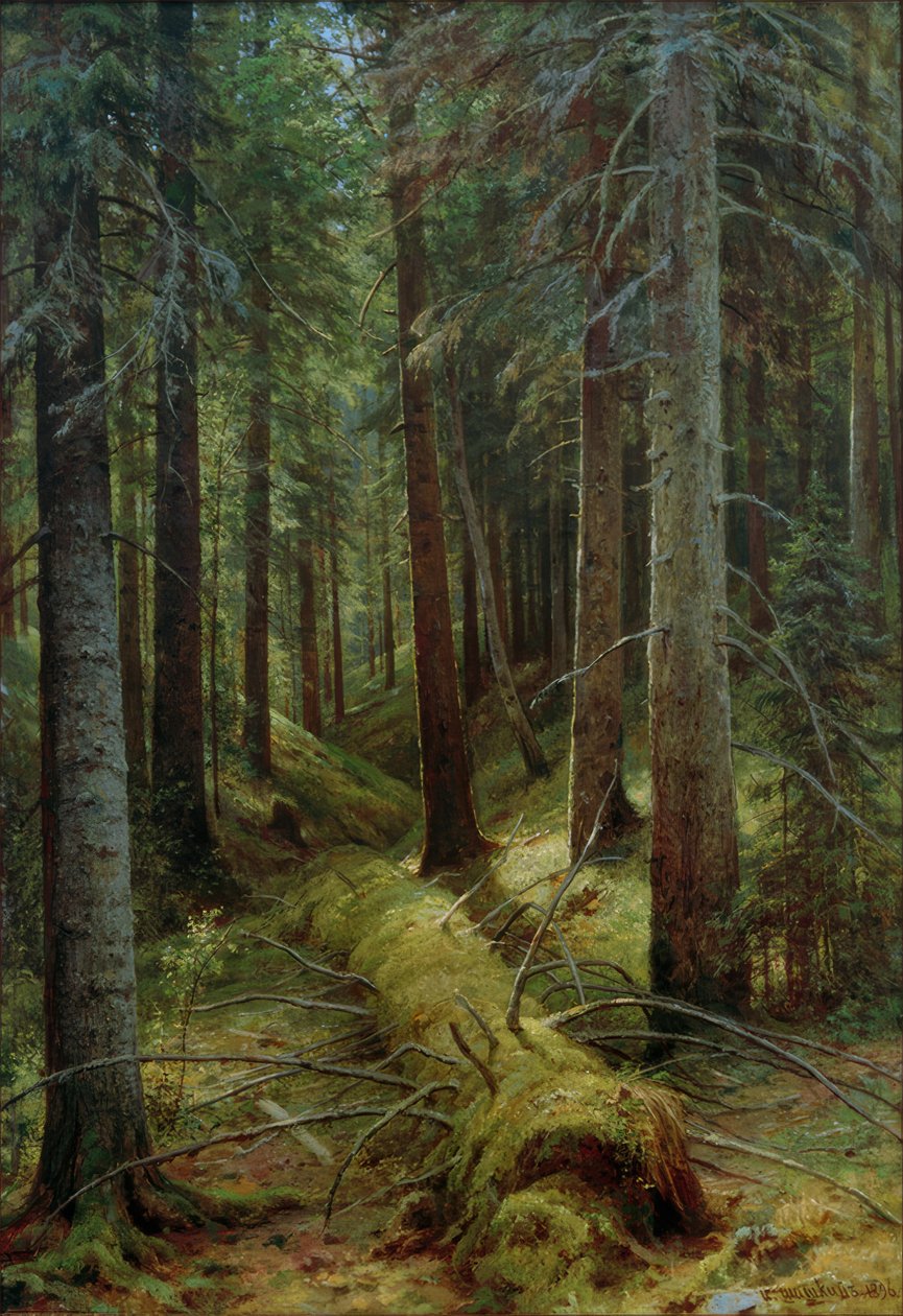 Im russischen Wald 作者 伊万·伊万诺维奇·希什金