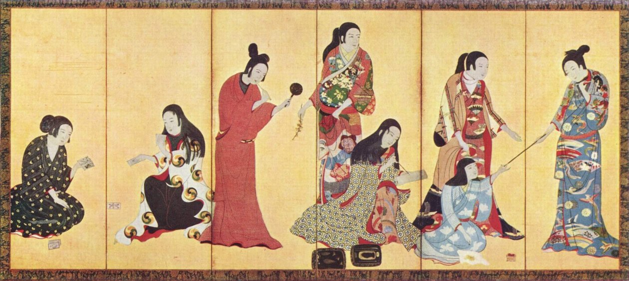Matsuura Byobu 作者 岩佐Matabei