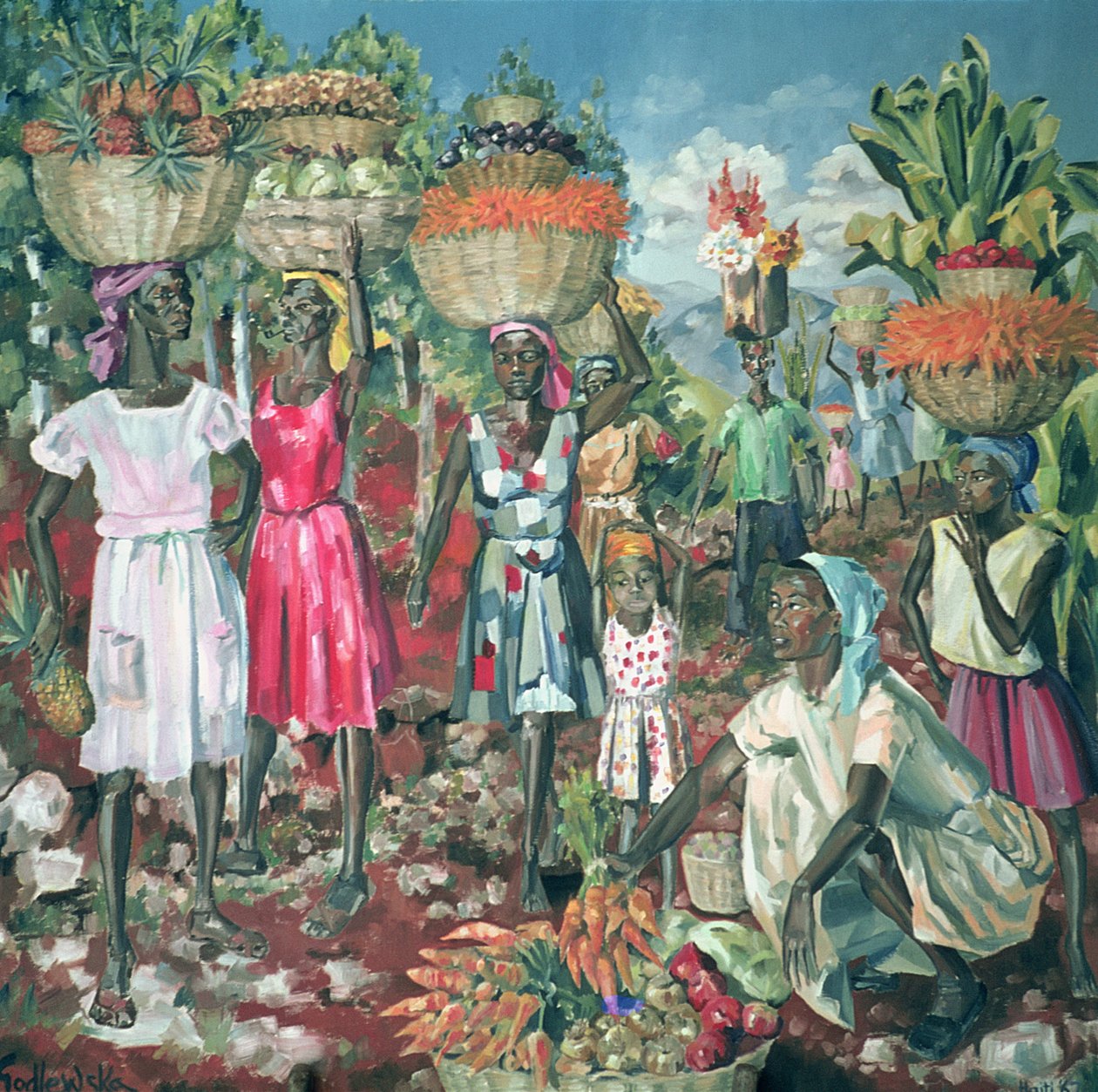 商人，1961年 作者 伊莎贝拉·戈德卢斯卡·德·阿兰达
