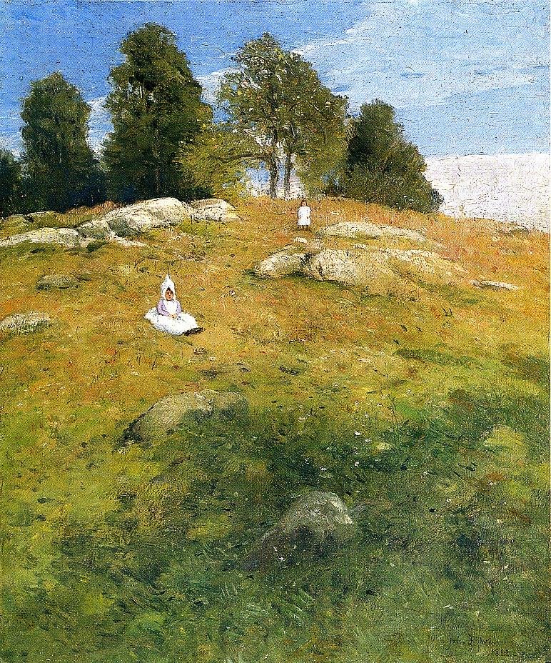 夏日午后，Shinnecock Landscapen 作者 J.奥尔登·威尔