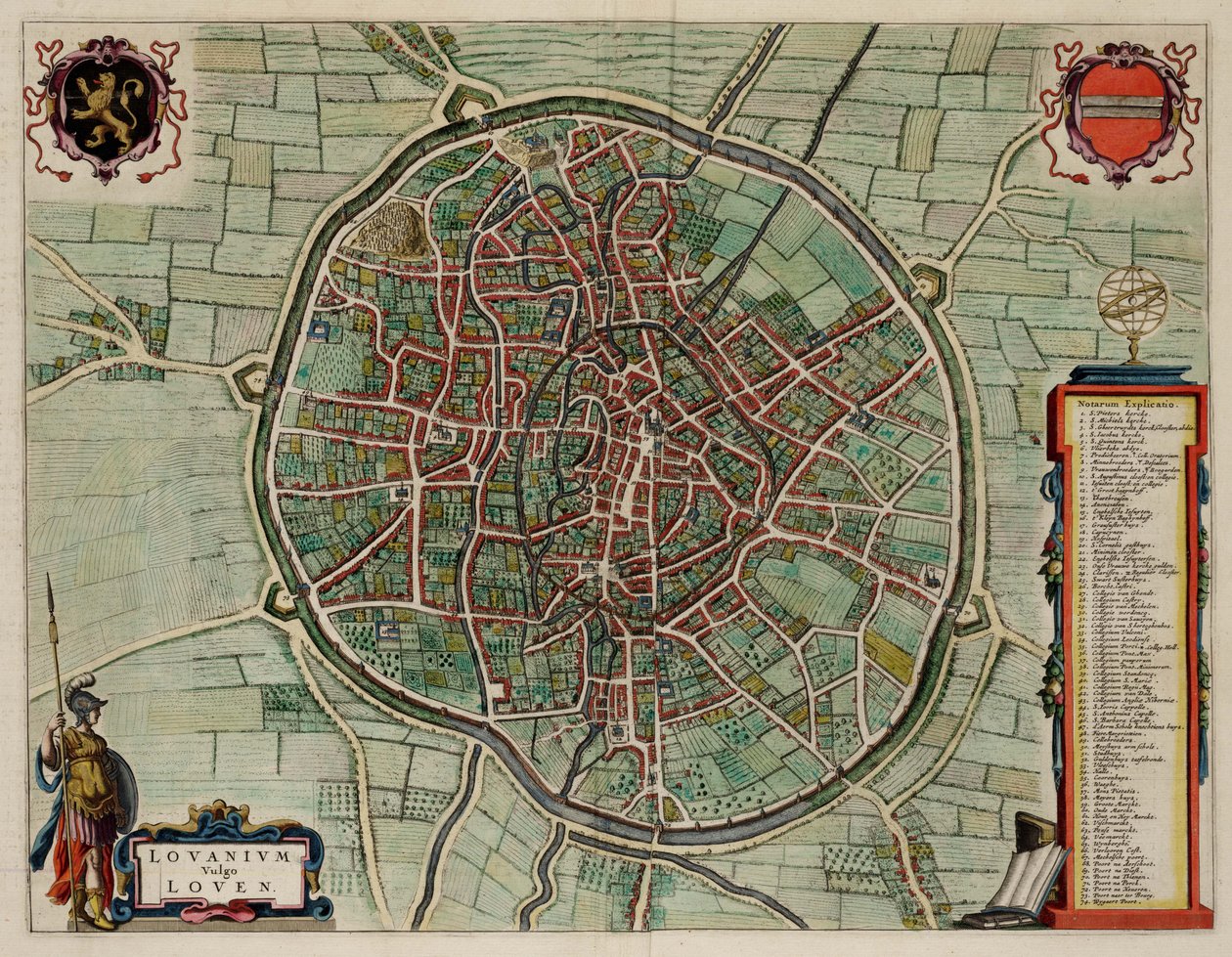 比利时鲁汶; Atlas Van Loon 作者 布莱厄