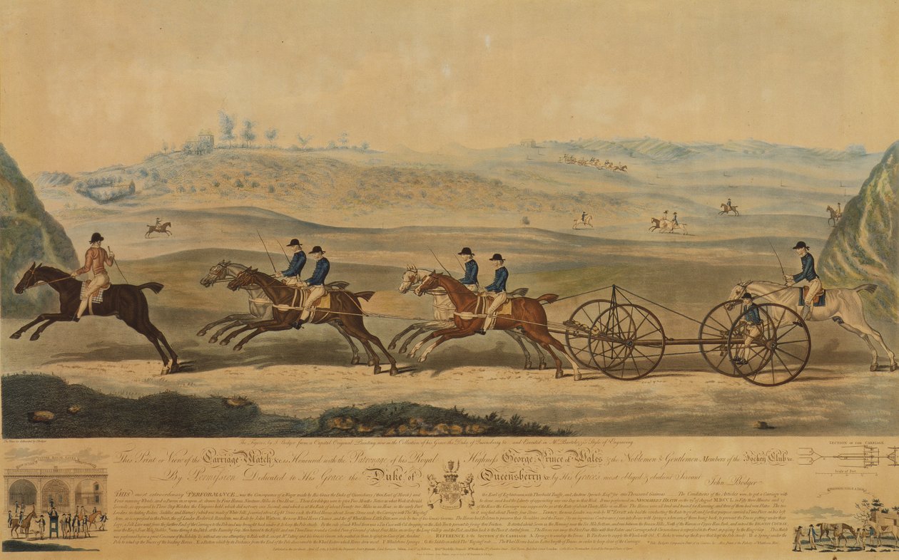观点的支架比赛，1789年 作者 博杰
