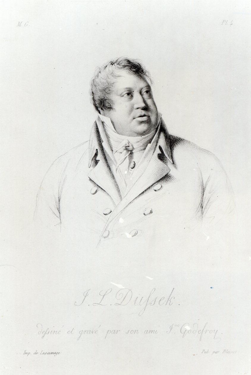 Jan Ladislav Dussek（1760-1812） 作者 J·戈德弗罗伊