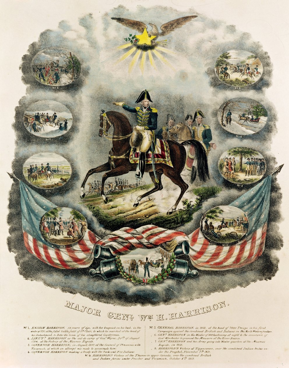威廉亨利哈里森少将，1813年 作者 杰西·理查德