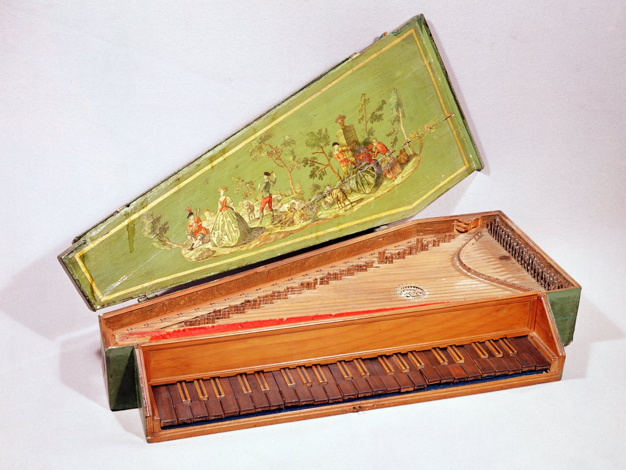 Spinet，1746（混合媒体） 作者 JD伯杰