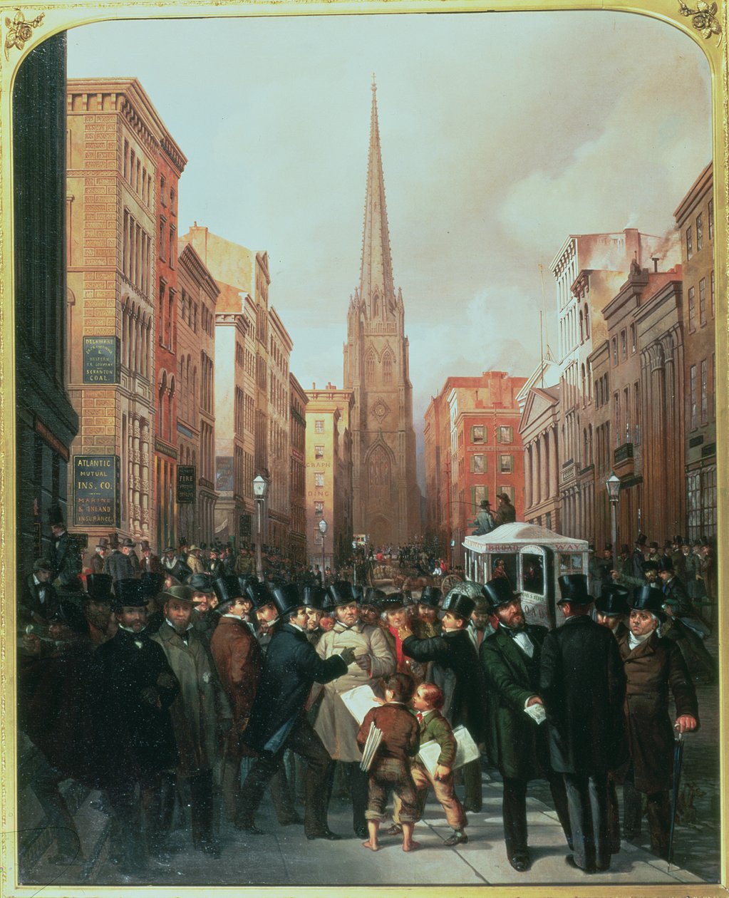 华尔街，1857年10月13日 作者 JH和Rosenburg，C。Cafferty