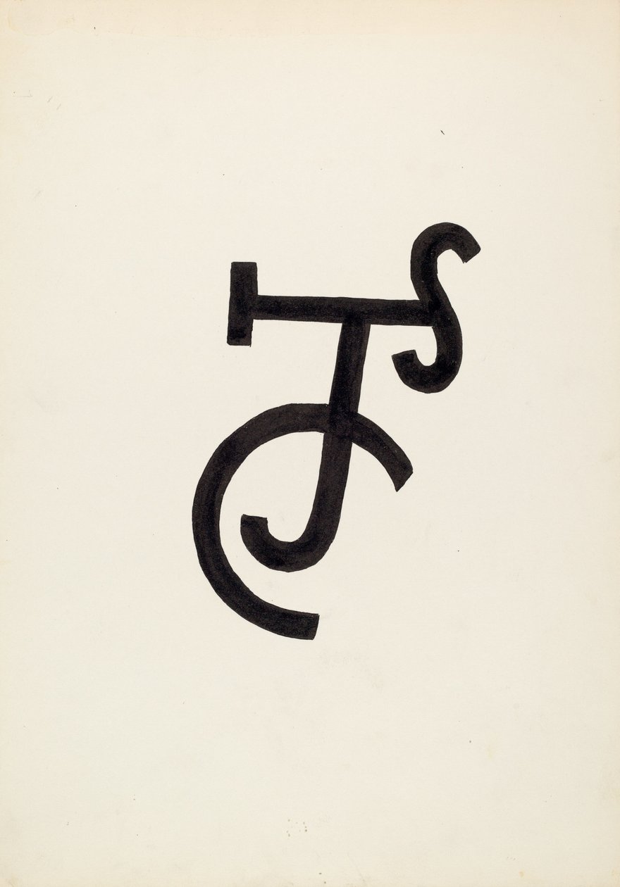 牛牌，约1936年。 作者 J·亨利·马利