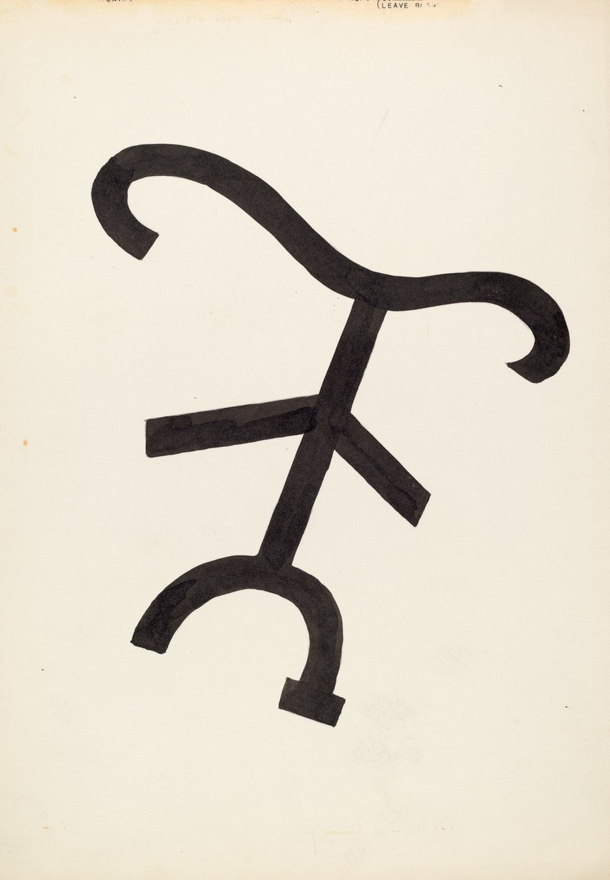 牛牌，约1936年。 作者 J·亨利·马利