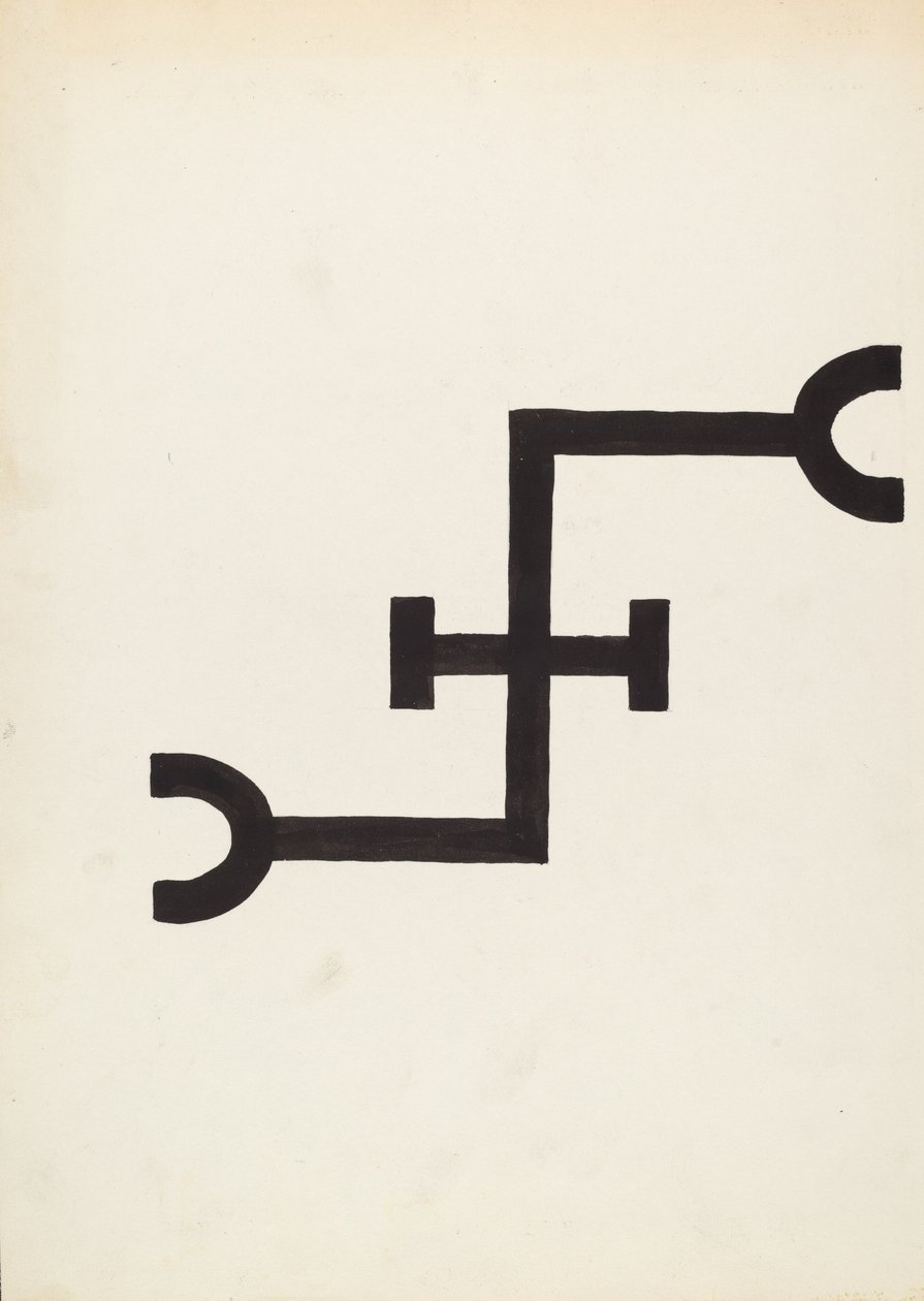 牛牌，约1936年。 作者 J·亨利·马利