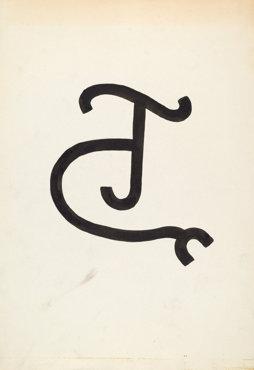 牛牌，约1936年。 作者 J·亨利·马利